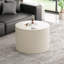Table basse Beige Minimalist Drum Circle