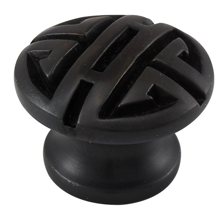 Camesana Mushroom Knob, 1.25" H x 1.25" W x 0.875" D, Oil-Rubbed Bronze