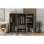 Rangement pour garde-robe en bois 6 portes pour la chambre à coucher, avec 2 tiroirs à l'intérieur
