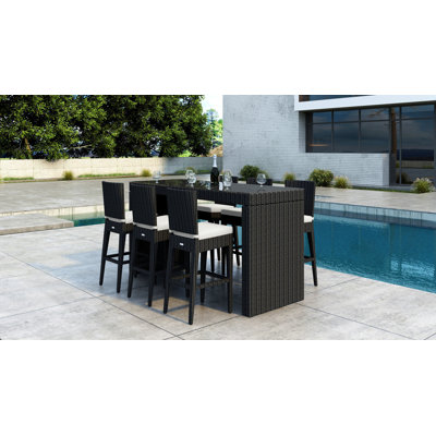 Glendale 6 - Person Patio Dining Set with Rectangular Table