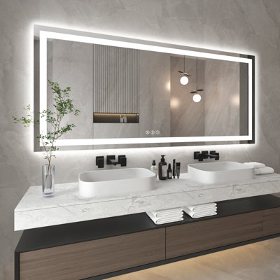 Dokes Frameless LED Vanity Wall Mirror Passed ETL