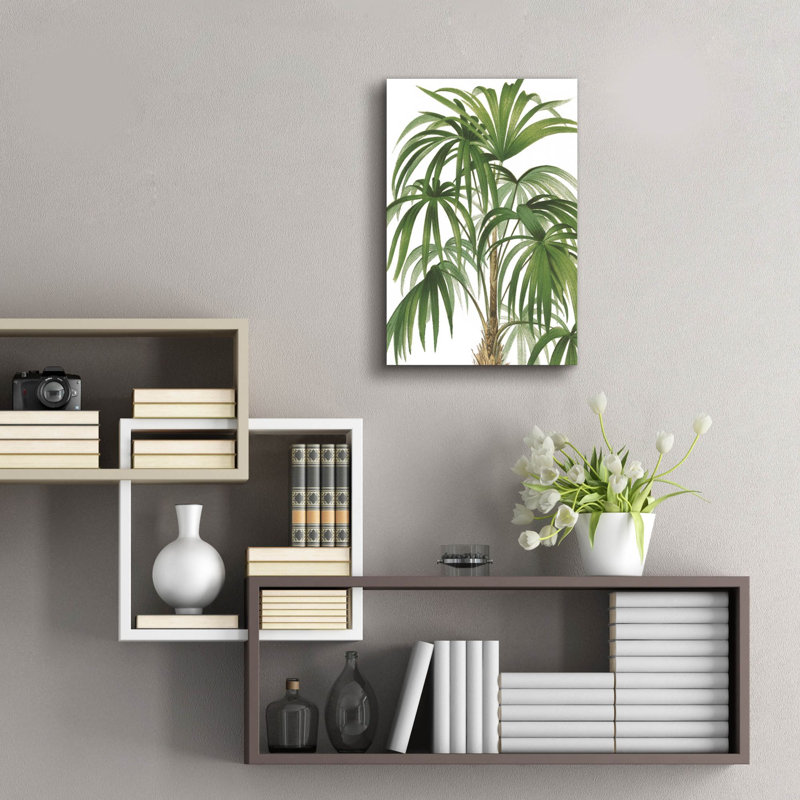  «Riviera Palms 2 C» par Wild Apple Portfolio, art mural en verre, 16 po x 24 po, H 24 po x l 16 po