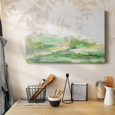 Green Mist Vista I-Gallery Wrapped Canvas