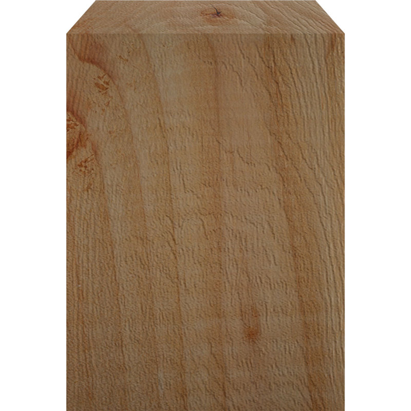 Attelle de genou traditionnelle, H 6 po x l 3,5 po x P 6 po, Douglas (lisse)