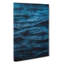 Dark Water in Blue - Wrapped Canvas-61849202