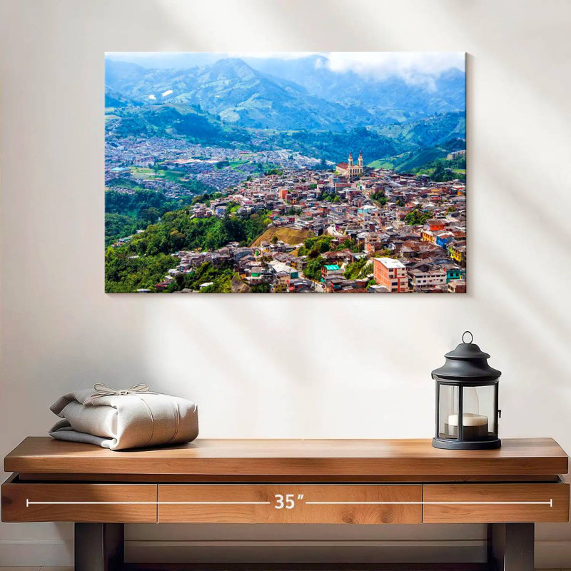 Point de vue de Sireci Manizales, Colombie, H 16 po x l 24 po