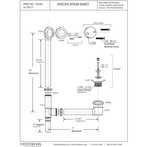 Dimensions du produit