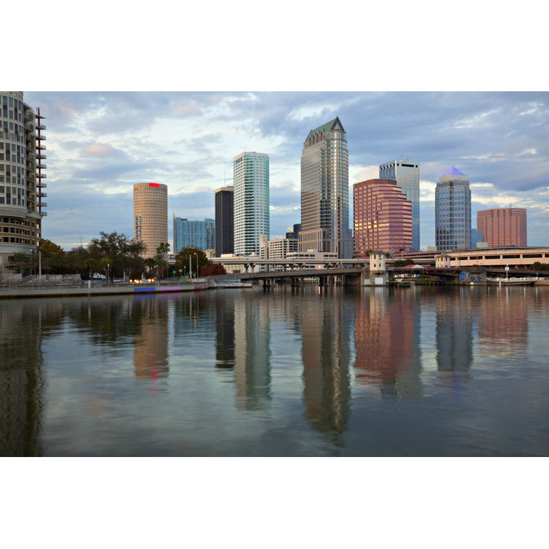 Bowmanstown Downtown Tampa - Wrapped Canvas Print, 30cm H x 46cm W x 3.8cm D