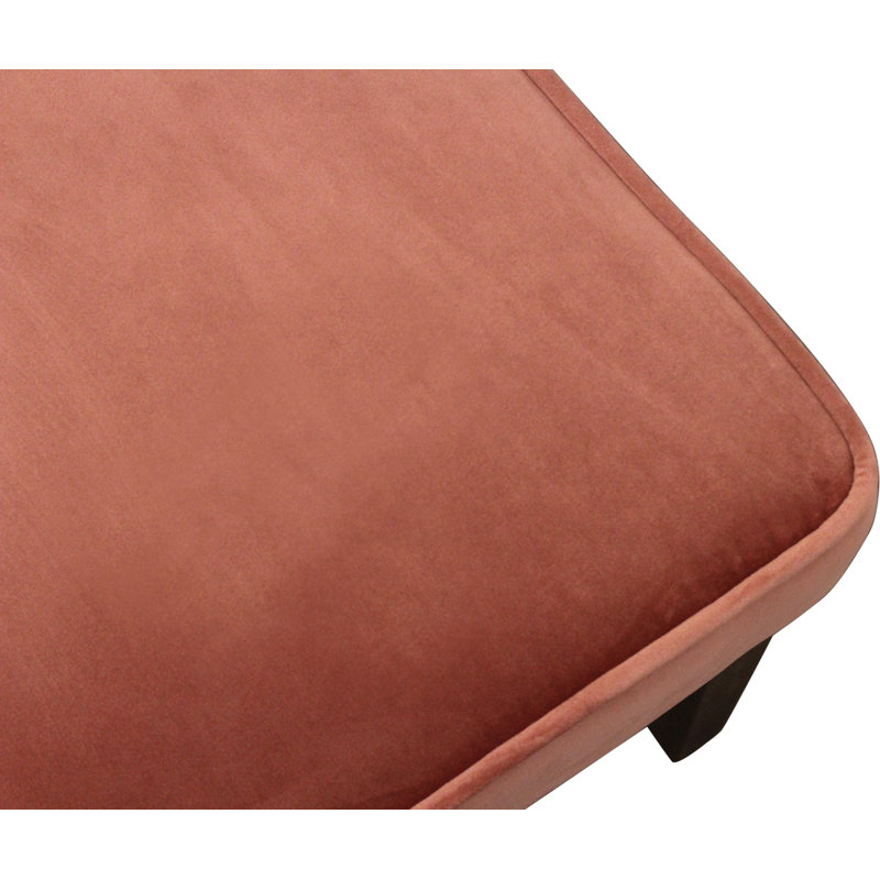 Ensemble repas pour 4 personnes Aryhanna, Pêche foncé / brun