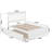 Huntsville Solid Wood Platform Bed with Matching Footboard and Roll Out Trundle-1779090439