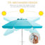 Bodkin 98cm Beach Parasol-8656702