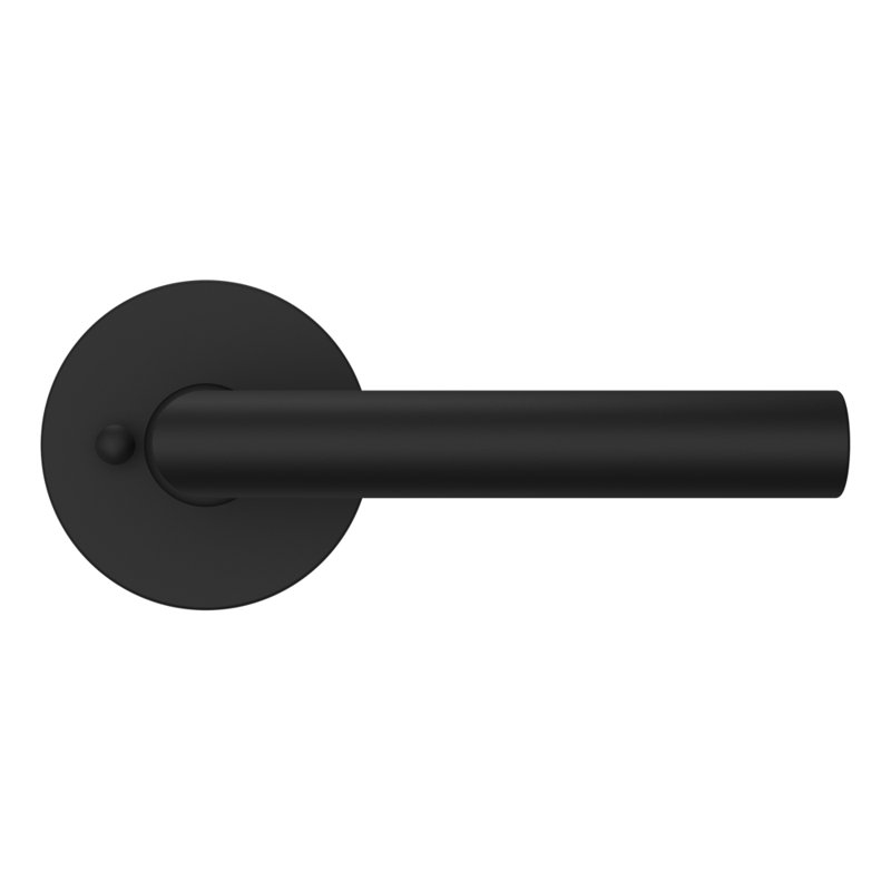 Privacy (Bed & Bath) Door Lever, Satin Black