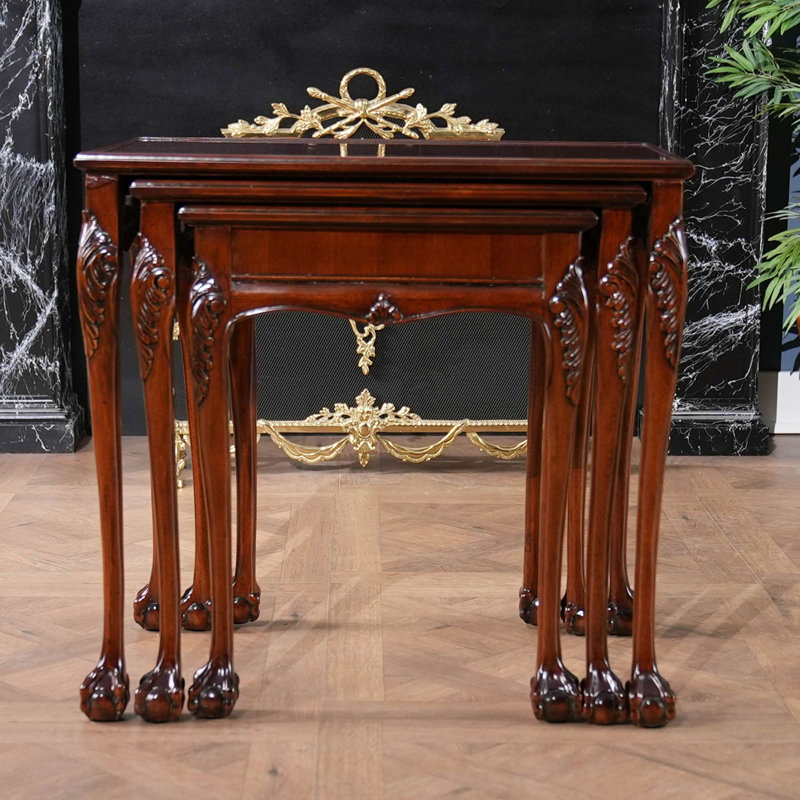 Solid Wood Nesting Tables