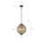 Sloane 3 - Light Gold Single Pendant