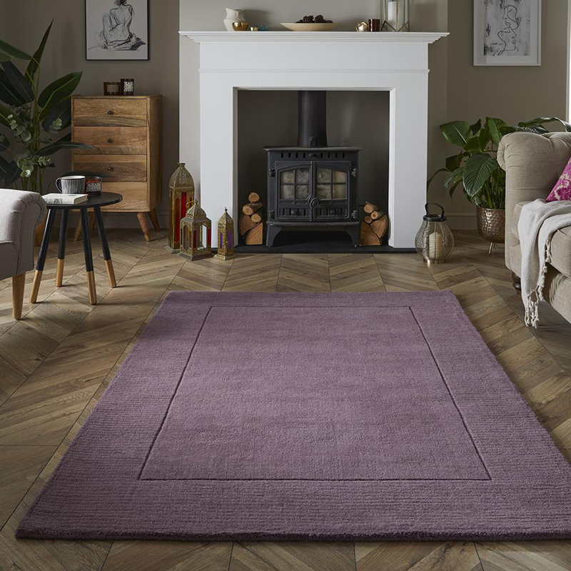 Abdourahman Solid Colour Hand Woven Area Rug, Rectangle 80 x 150cm 