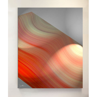 «Ride The Wave» par Kent Wilcoxson Jordan - peinture encadrée 1 pièce