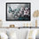 «Rylon Flowers with Butterflies», peinture III - reproduction sur toile