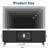 TV Stand with Power Outlet, Entertainment Center with Storage and Adjustable Shelf, TV Console for Living Room, Modern Media Console
