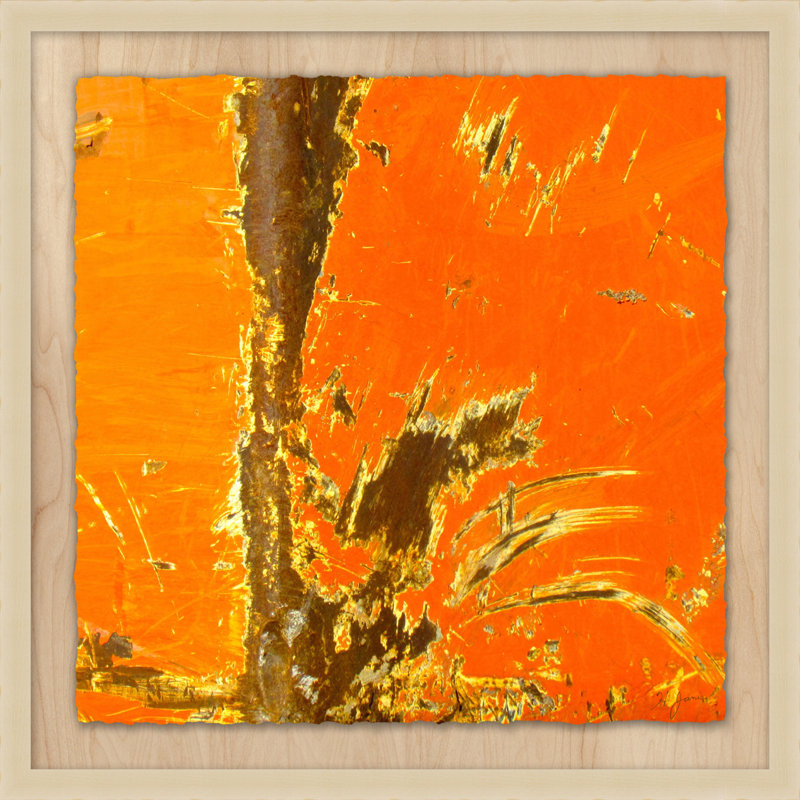 Reflections Series 10' Framed Print on Glass