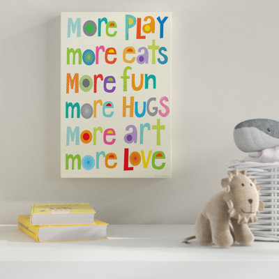 More More More Play, art textuel