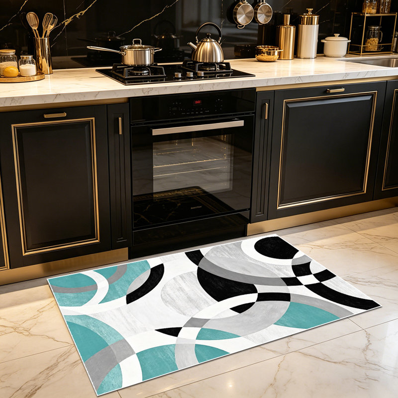 Modern abstract geometric carpet, soft and easy to clean, suitable for living rooms, bedrooms, dining rooms, study rooms, and other indoor spaces