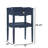 Foley Midnight Blue 1-Drawer Nightstand-2087115262