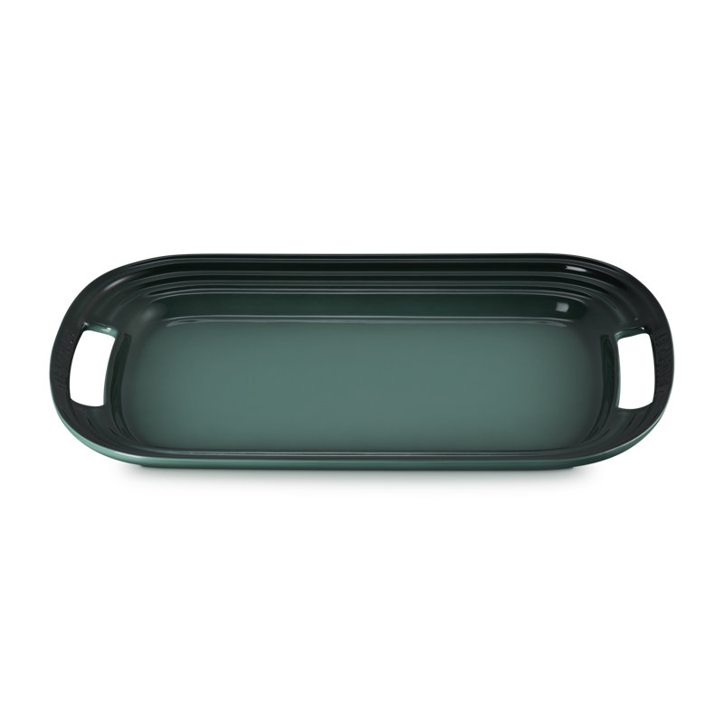 Le Creuset Stoneware Serving Platter, 16.25 In. - Pêche, Artichaut