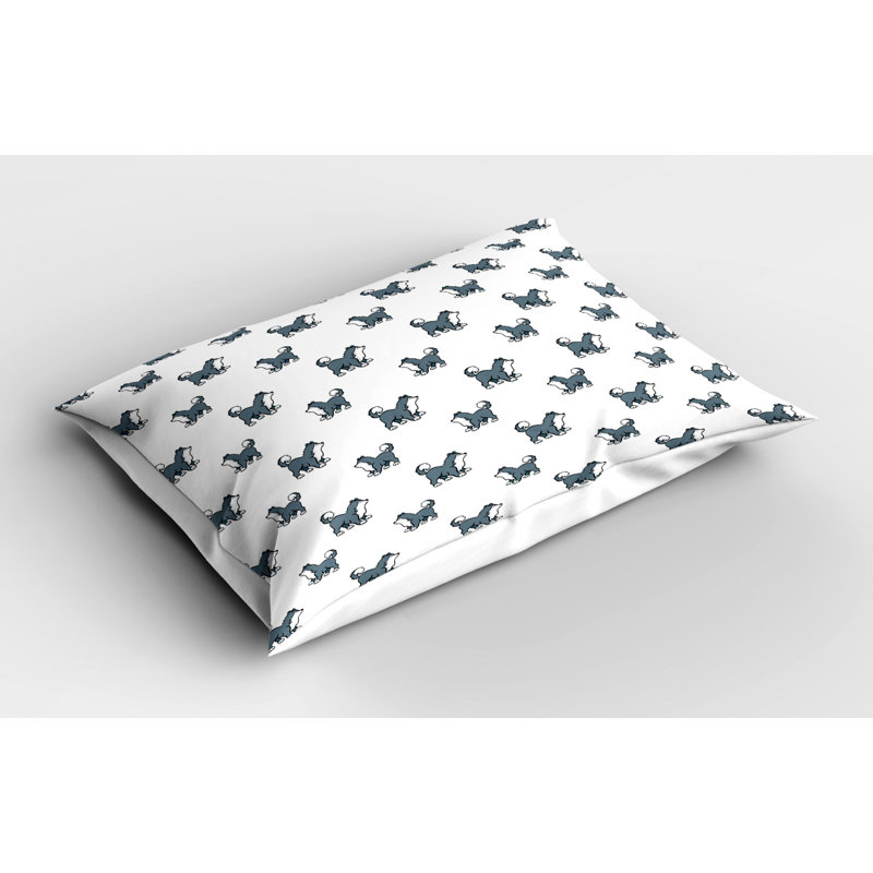 Taie décorative pour chien effet velours alaskan, Simple