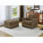 34" Modern Chenille Accent Chair With Side Table, Cup Holder, Usb Port, And Storage Ottoman-2106917572