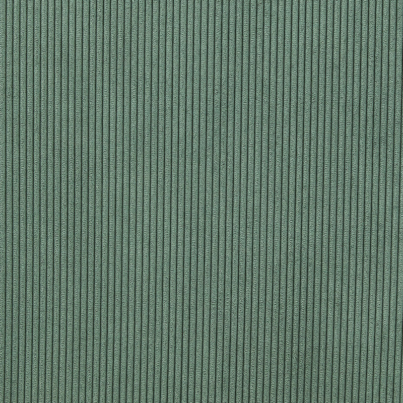 213.2Cm Round Arms Sofa, Green