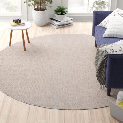 Tapis intérieur / extérieur en jute crème Ahders