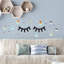 Sleepy Animals with Sleepy Eyes Wall Sticker