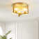 Frideriki Glass Flush Mount