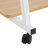 31.5" 3-Tier Rolling Computer Desk Modern Simple Computer Desk Flexible Home Office Desk Anti-Slip Free Standing-1042422740-1042422746