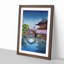 Kameido Shrine by Tsuchiya Koitsu - Picture Frame Art Print-55641740-55641741