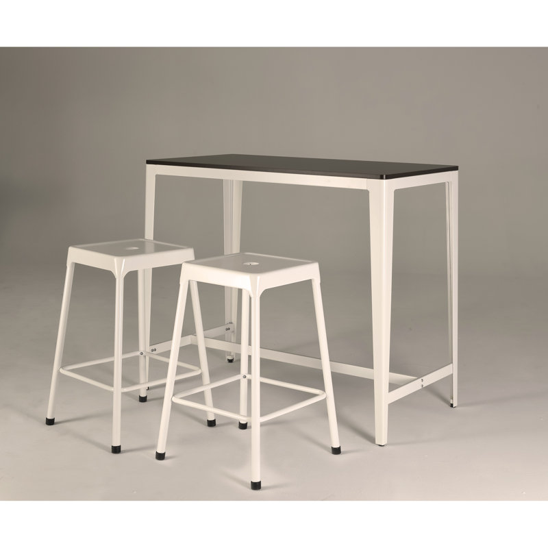 Ensemble élégant de 2 tabourets de comptoir avec une fabrication durable pour divers environnements
