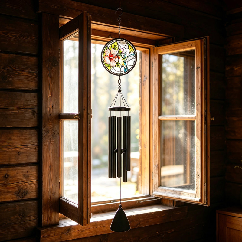 Carillon de vitrail 40 po