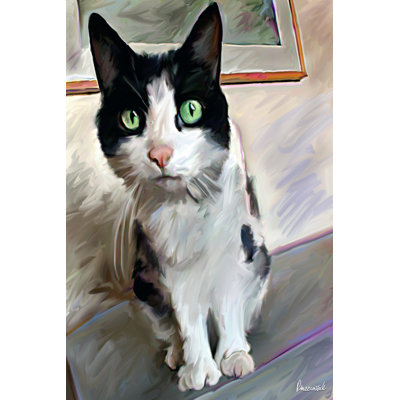 Jolie fille chat