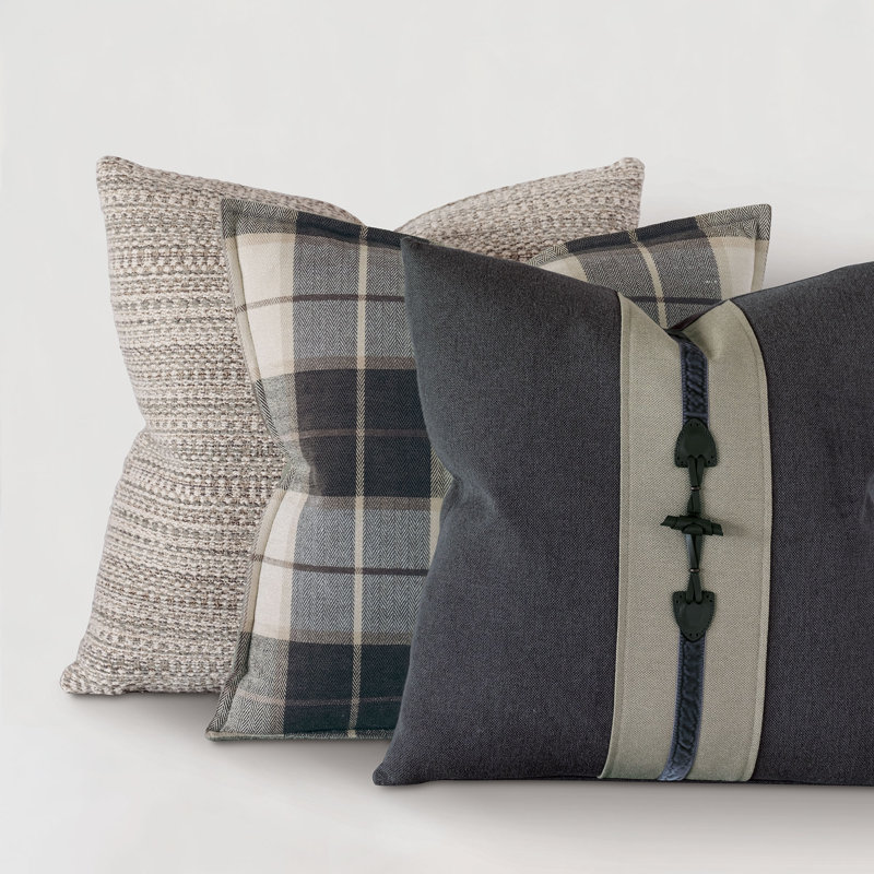Telluride Square Pillow Cover & Insert, Faux Down