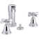 Pinstripe® Pure Vertical Spray Bidet Faucet with Cross Handles