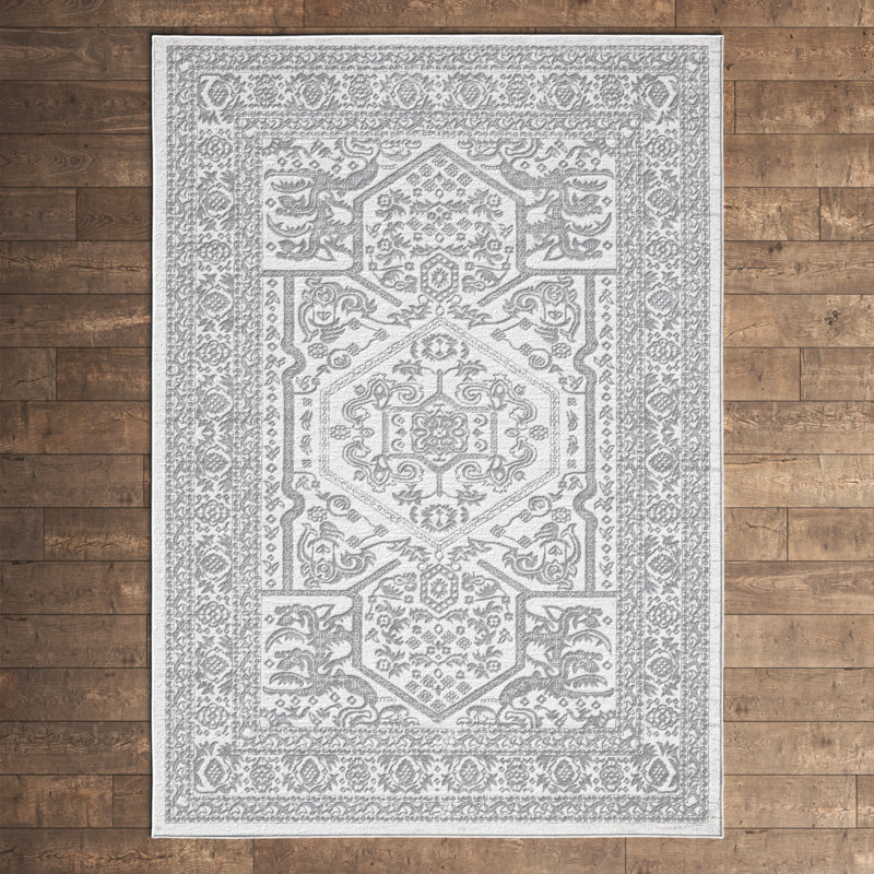 Tapis gris Teisuke, Rectangle 9 pi x 12 pi 2 po