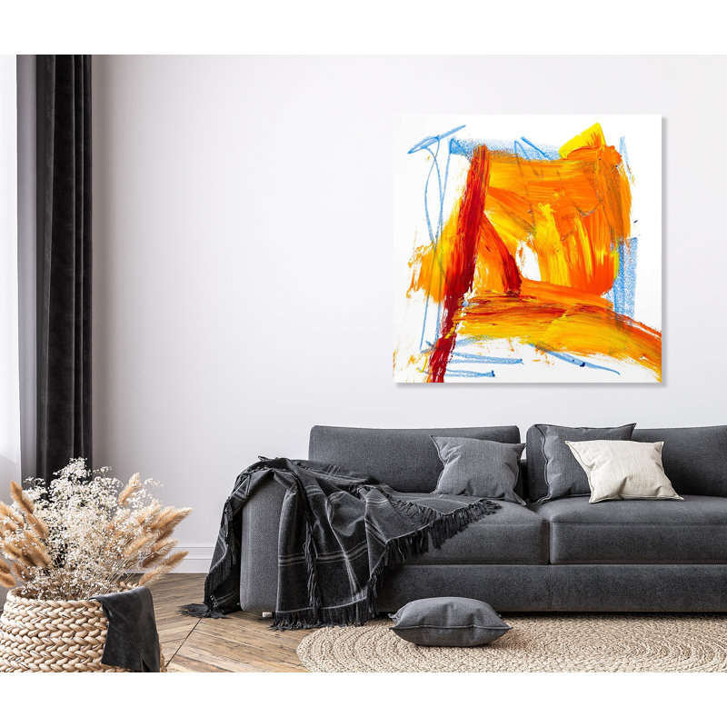 «Gaulrapp Amber» par John Beard - reproduction non encadrée, Toile avec cadre brun, H 12 po x l 12 po x P 1,5 po