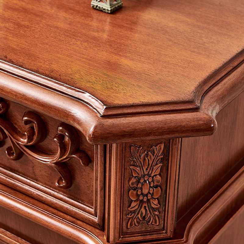 Cherry Solid Wood Shoe Storage Bench
