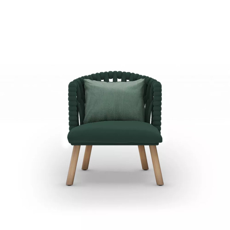Knit Chair, Deep Green
