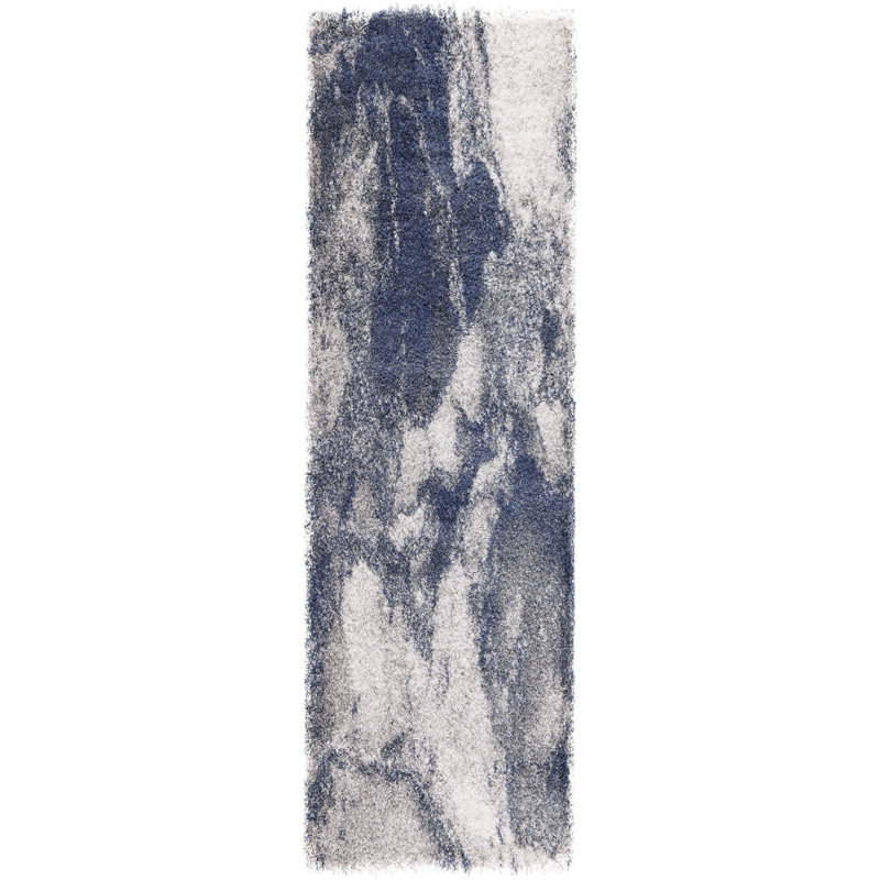 Alliford Performance Abstract Indoor Rug, Runner 2'6" x 8'