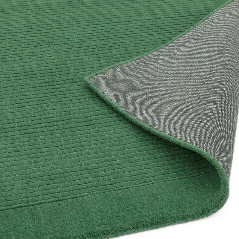 Tulane Solid Colour Wool Hand Woven Area Rug, Runner 68 x 240cm