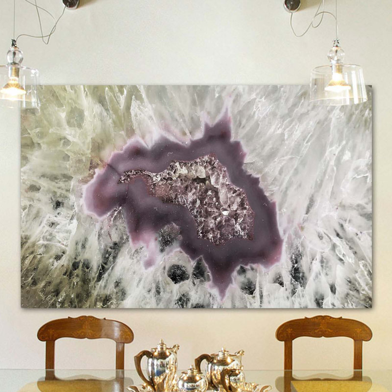 Crackled - Wrapped Canvas Print, 41cm H x 61cm W  x 3.81cm