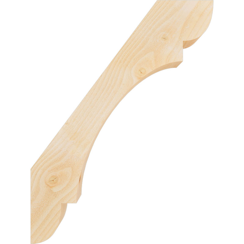 Attelle de genou olympique, Sapin de Douglas, Sciage brut, H 32 po x l 4 po x P 24 po