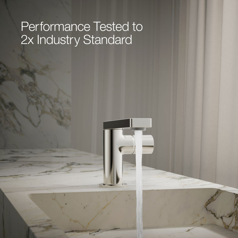 Single-Handle Bathroom Faucet, Vibrant Polished Nickel