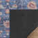 Samira Cullen Machine Washable Floral Border Navy Blue Multi Indoor Area Rug, Transitional Flat Pile for Living Room & Bedroom